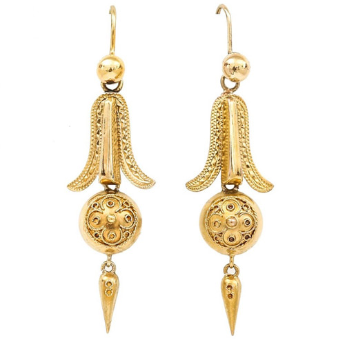 Antique Earrings - 359 items for sale on sellingantiques.co.uk