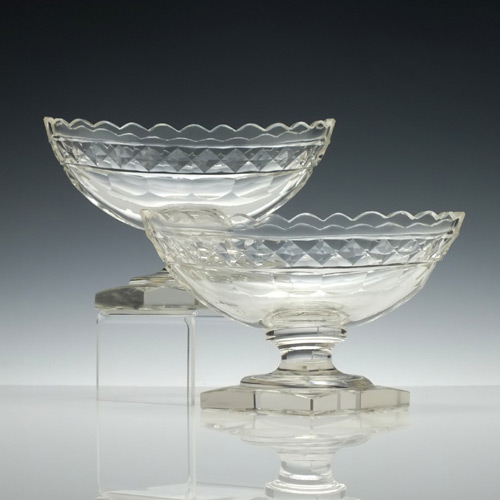 Antique Glass Salts - 4 items for sale on sellingantiques.co.uk