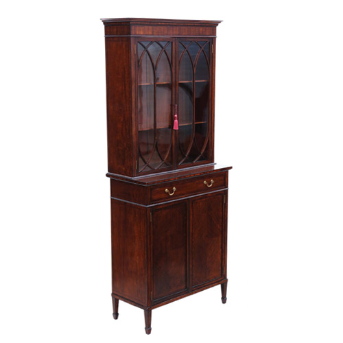 Antique Glazed Cupboards - 1 items for sale on sellingantiques.co.uk