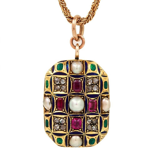 Antique Lockets - 89 items for sale on sellingantiques.co.uk