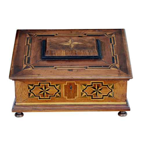Antique Marquetry Boxes - 22 items for sale on sellingantiques.co.uk
