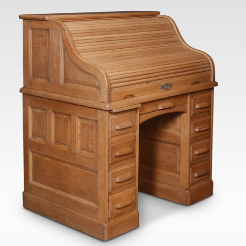 Antique Roll Top Desks - 27 items for sale on sellingantiques.co.uk
