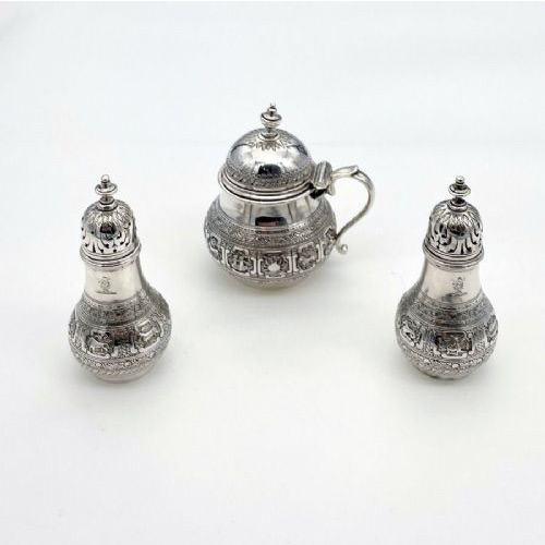 Antique Silver Condiments - 15 items for sale on sellingantiques.co.uk