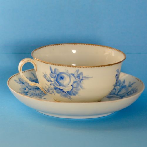 SWANSEA PORCELAIN LARGE CUP SAUCER C1818