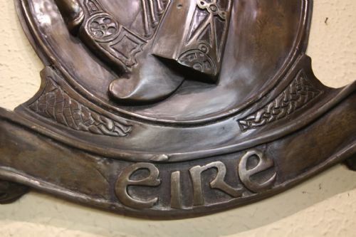 LARGE BRONZE IRISH PLAQUE - ADDITIONAL PHOTO 2