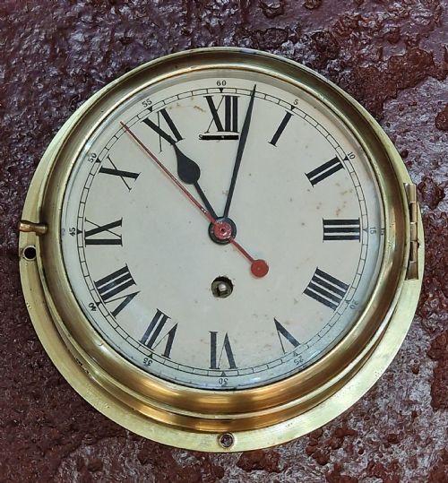 A COVENTRY ASTRAL SHIPS CLOCK