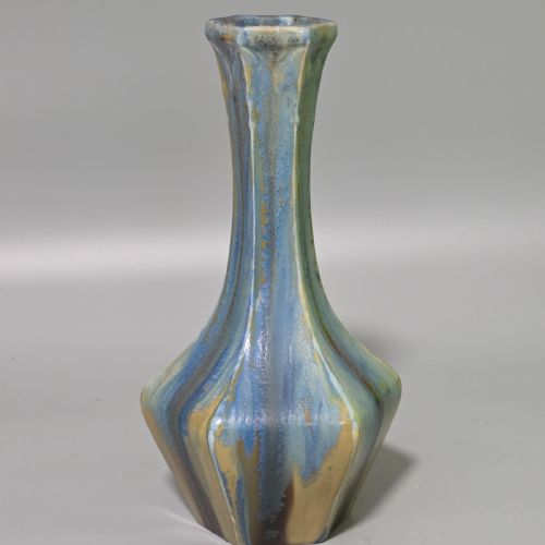 AN ELEGANT PIERREFONDS ART POTTERY VASE C1920S 28CM